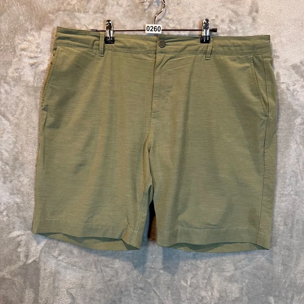 Faherty Olive Cargo Shorts